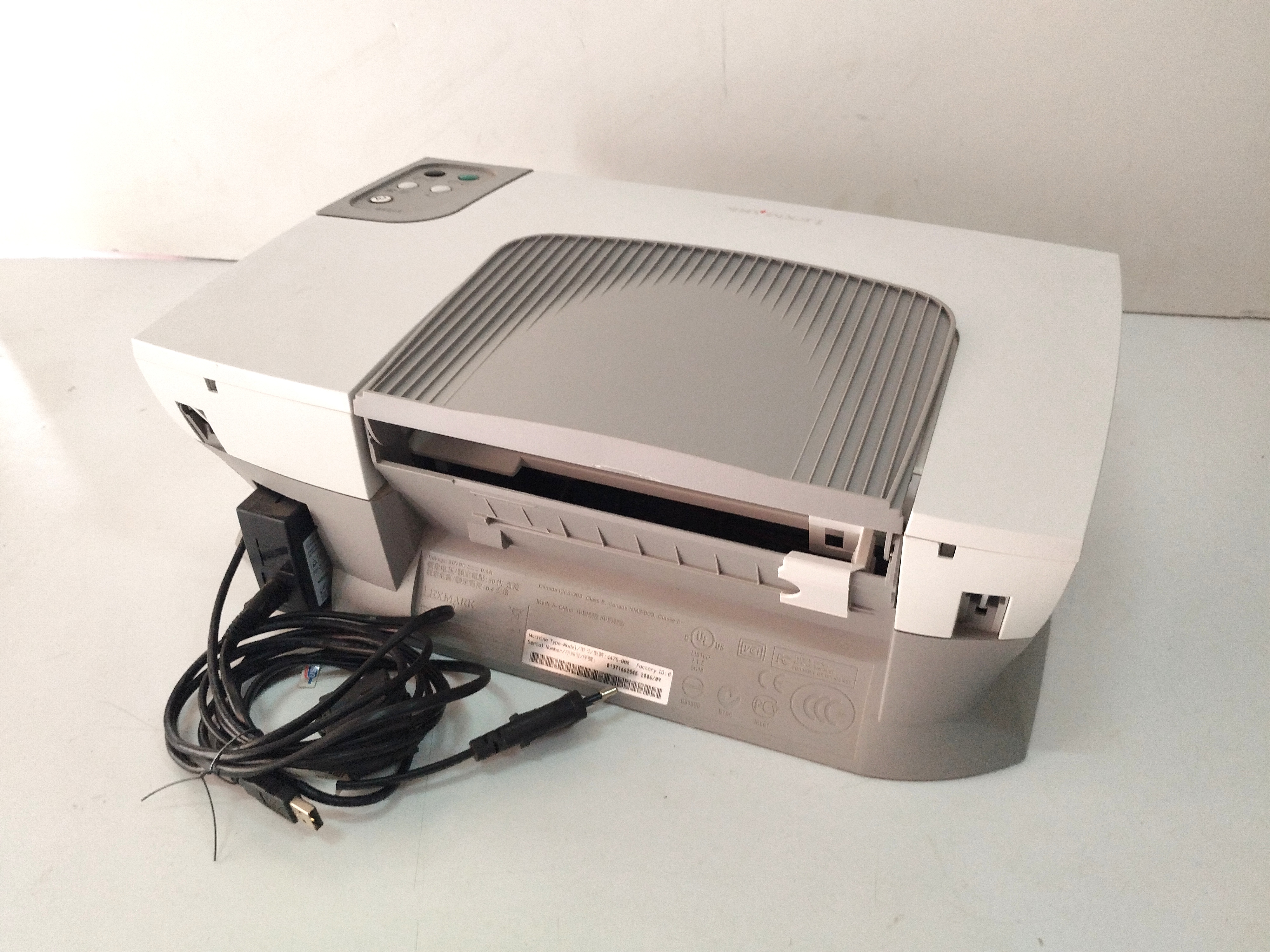 fotocopiadora impresora lexmarkx1250 plastfunc 15x44x31 1u